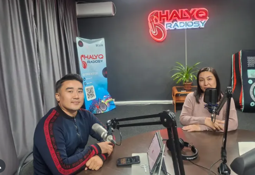  &quot; Халық&quot; радиосының тікелей эфирінде “Айбын” хабары тыңдарманға жол тартты