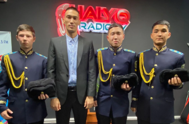 Состоялась радиопепередача с участием сотрудника нашего лицея Н.Ж.Кудайбергена и наших воспитанников о международном военно-патриотическом соревновании &quot;Айбын&quot;.