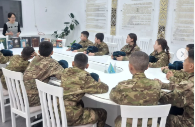  &quot;Кітап - сарқылмас рухани қазына&quot; атты экспресс ақпарат